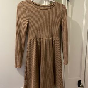 Shein beige sweater dress